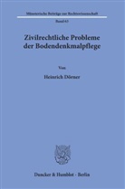 Heinrich Dörner - Zivilrechtliche Probleme der Bodendenkmalpflege.