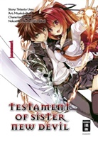 Miyakokasiwa, Nekosuk Okuma, Nekosuke Okuma, Tetsut Uesu, Tetsuto Uesu - Testament of Sister New Devil. Bd.1
