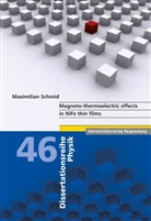 Maximilian Schmid, Schmid Schmid - Magneto-thermoelectric effects in NiFe thin films