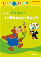 Birgit Fuchs, Manfred Tophoven, Manfred Tophoven - LERNSTERN Mein dickes 1.-Klasse-Buch