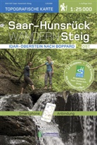 Uw Schoellkopf, Uwe Schoellkopf, Uwe Schöllkopf - Saar-Hunsrück-Steig Wanderkarte Ost