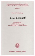 Willi Blümel, Kar Doehring, Karl Doehring, Hans H Klein, Hans H. Klein - Ernst Forsthoff.