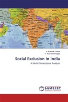 Krishne Gowda, N Krishne Gowda, N. Krishne Gowda, V Ramakrishnappa, V. Ramakrishnappa - Social Exclusion in India