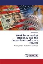 Mobarek Asma - Weak form market efficiency and the determinants of share returns