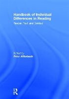 Peter Afflerbach, Peter (EDT) Afflerbach, Peter (University of Maryland Afflerbach, Peter Afflerbach, Afflerbach Peter - Handbook of Individual Differences in Reading