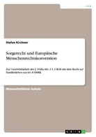 Stefan Kirchner - Sorgerecht und Europäische Menschenrechtskonvention