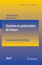 Antoin Henrot, Antoine Henrot, Michel Pierre - Variation et optimisation de formes