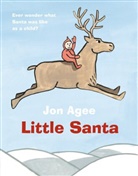 Jon Agee - Little Santa board book