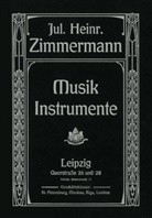 Sigfrid Karg-Elert, Julius H Zimmermann - Musikinstrumente