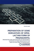 ahmed saeed - PREPARATION OF SOME DERIVATIVES OF OPEN-LACTAM FORM OF PRAZIQUANTEL