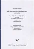 Walter Niermann, Anne Risthaus - Das neue Altersvermögensgesetz (AVmG)