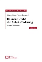 Jürgen Kruse, Irene Zamponi - Job-AQTIV-Gesetz - das neue Recht der Arbeitsförderung
