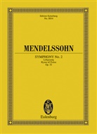Felix Mendelssohn Bartholdy, Felix Mendelssohn-Bartholdy, Roger Fiske - Sinfonie Nr.2 B-Dur op.52 (Lobgesang), Partitur