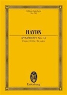 Joseph Haydn, Gwilym Beechey - Sinfonie Nr.34 D-Dur Hob.I:34, Partitur