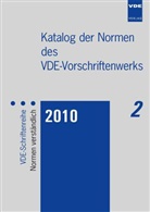 Katalog der Normen des VDE-Vorschriftenwerks 2010