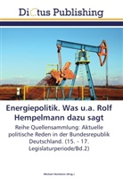 Michae Hochstein, Michael Hochstein - Energiepolitik. Was u.a. Rolf Hempelmann dazu sagt