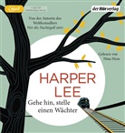 Harper Lee, Nina Hoss - Gehe hin, stelle einen Wächter, 1 Audio-CD, 1 MP3 (Hörbuch)