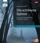 Jeremias Gotthelf, Martin Umbach, Annette Wunsch - Die schwarze Spinne, 1 Audio-CD, 1 MP3, 1 Audio-CD (Hörbuch)
