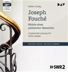 Stefan Zweig, Hans Lietzau - Joseph Fouché. Bildnis eines politischen Menschen, 1 Audio-CD, 1 MP3 (Hörbuch)