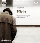 Joseph Roth, Hans Paetsch - Hiob, 1 Audio-CD, 1 MP3 (Hörbuch)