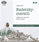 Joseph Roth, Werner Kreindl - Radetzkymarsch, 2 Audio-CD, 2 MP3 (Hörbuch)