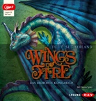 Tui T Sutherland, Tui T. Sutherland, Nana Spier - Wings of Fire - Teil 3: Das bedrohte Königreich, 1 Audio-CD, 1 MP3 (Hörbuch)
