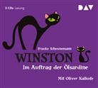 Frauke Scheunemann, Oliver Kalkofe - Winston -  Im Auftrag der Ölsardine, 3 Audio-CD (Audio book)