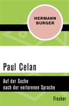 Hermann Burger - Paul Celan