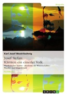 Karl J. Westritschnig, Karl Josef Westritschnig - Josef Stefan: Kärnten ein einerlei Volk
