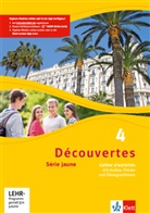 Découvertes - Série jaune - 4: Découvertes. Série jaune (ab Klasse 6). Ausgabe ab 2012 - Cahier d'activités mit MP3-CD, Video-DVD und Übungssoftware