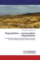 Teklehaymanot Weldemichel - Degradation - conservation - degradation