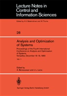 Bensoussan, A Bensoussan, A. Bensoussan, L Lions, L Lions, J. L. Lions - Analysis and Optimization of Systems