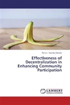 Patrick Nsamba Oshabe - Effectiveness of Decentralization in Enhancing Community Participation