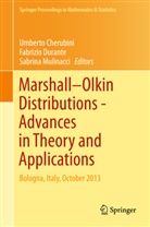 Umberto Cherubini, Fabrizi Durante, Fabrizio Durante, Sabrina Mulinacci - Marshall  Olkin Distributions - Advances in Theory and Applications