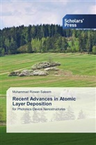 Muhammad Rizwan Saleem - Recent Advances in Atomic Layer Deposition