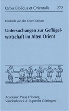Elisabeth von der Osten-Sacken, Elisabeth von der Osten-Sacken - Untersuchungen zur Geflügelwirtschaft im Alten Orient