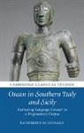 Katherine Mcdonald, Katherine (Gonville and Caius College Mcdonald, McDonald Katherine - Oscan in Southern Italy and Sicily