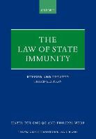 Hazel Fox, QC Fox, Hazel Fox CMG QC, Philippa Webb, Webb Philippa - Law of State Immunity