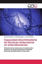 Claudi Balagué, Claudia Balagué, Cecili Casabonne, Cecilia Casabonne, Lui Fernández, Luisa Fernández - Capacidad discriminatoria de técnicas moleculares en enterobacterias