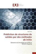 Paul Ceria, Ceria-p - Prediction de structures de
