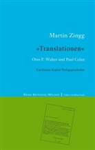 Martin Zingg - Translationen