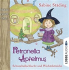 Sabine Städing, Büchner Sabine, Nana Spier - Petronella Apfelmus - Schneeballschlacht und Wichtelstreiche, 2 Audio-CDs (Hörbuch)