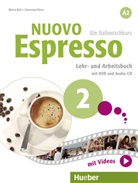 Mari Balí, Maria Balí, Maria Balì, Giovanna Rizzo - Nuovo Espresso - 2: Nuovo Espresso 2 Lehr- und Arbeitsbuch mit DVD und Audio CD