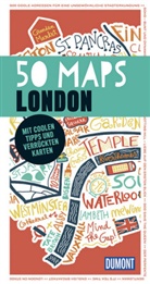 Amandin Greiner, Amandine Greiner, Gaspard Walter - DuMont 50 Maps London (DuMont Reiseführer)