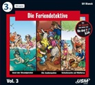 Ulf Blanck - Die Feriendetektive 3-er Hörbox. Box.3, 3 Audio-CDs (Audiolibro)