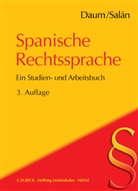 Ulric Daum, Ulrich Daum, María E. Salán Garcia, María Engracia Salán Garcia, María Engracia Salán García - Einführung in die spanische Rechtssprache