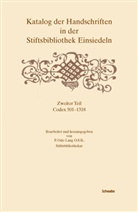 Odo Lang - Katalog der Handschriften in der Stiftsbibliothek Einsiedeln.