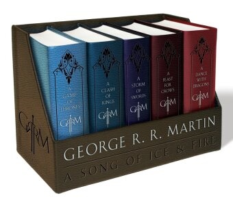George R R Martin, George R. R. Martin - A Game of Thrones: Leather Cloth Boxed Set