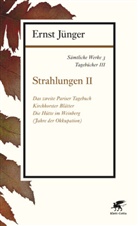 Ernst Jünger - Sämtliche Werke - 3: Strahlungen. Tl.2
