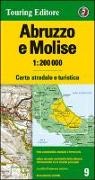 Tci - Abruzzo e Molise 1:200.000. Carta stradale e turistica